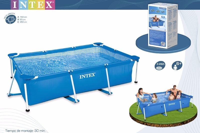 Alberca intex rectangular 2 999 00 en mercado libre