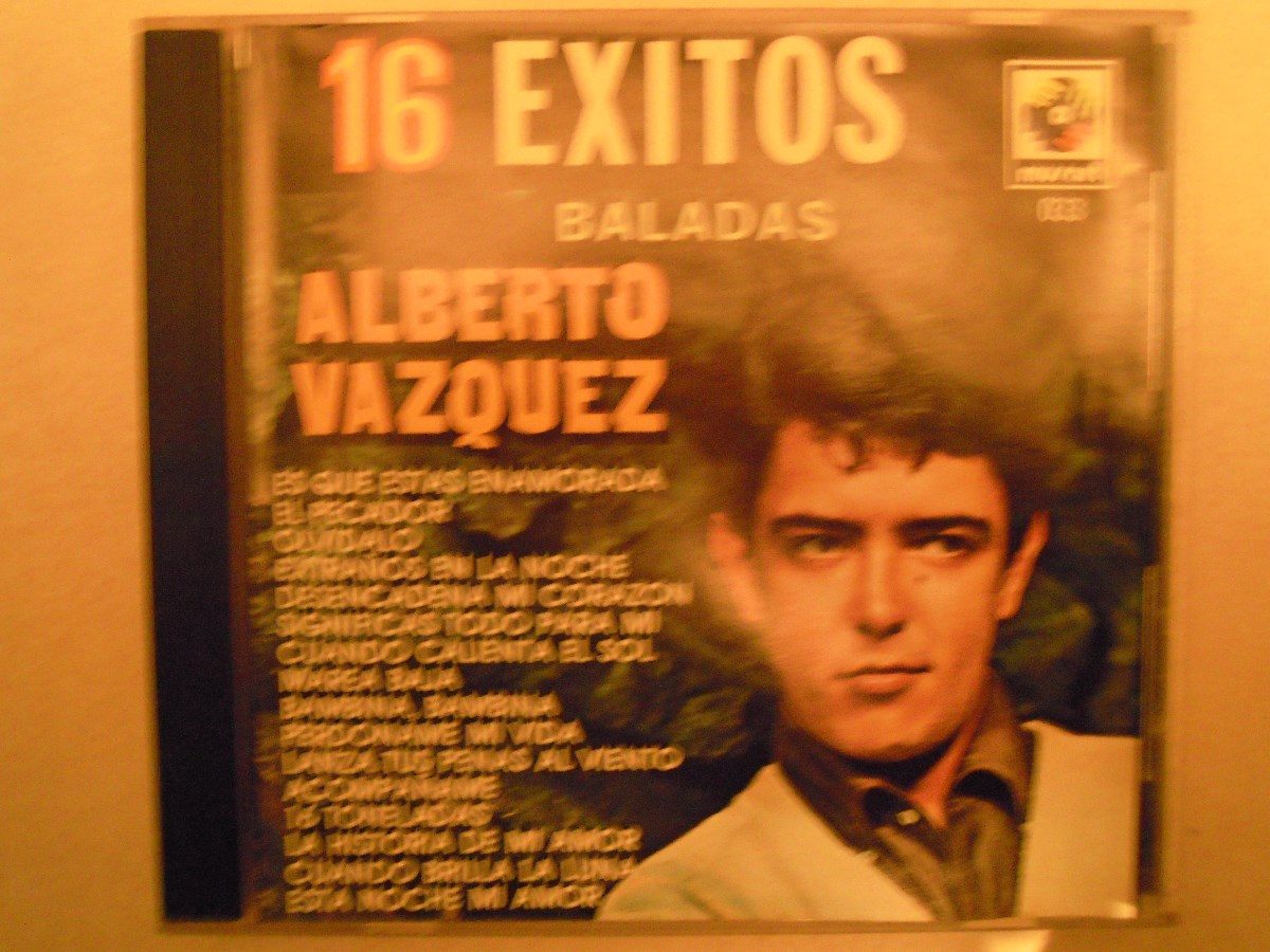 Alberto Vazquez Cd 16 Exitos 170.00 en Mercado Libre