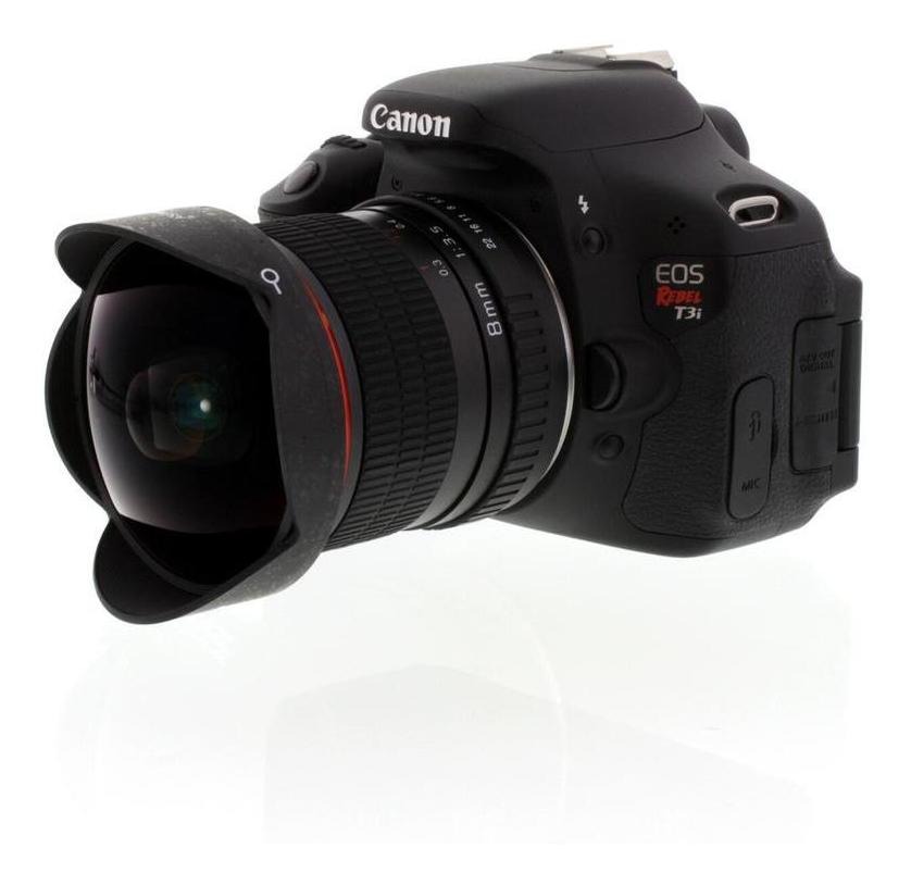 LENTE OJO DE PEZ 8mm F//3.5 FR Canon 700d 650d 600d 550d 7d 70d y FULL Marcos