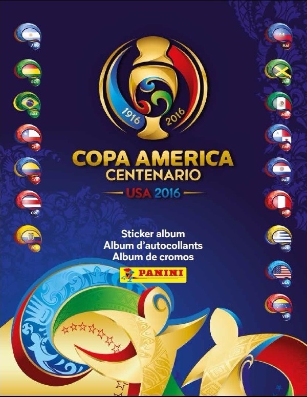 Album Copa America Centenario Usa 2016 + 145 Para Pegar ...