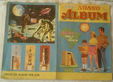 Album De Figurinhas Antigo -coleção Nosso Album -anos 70 