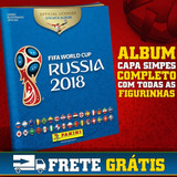 Álbum Figurinhas Copa 2018 Completo Panini Todas Figurinhas