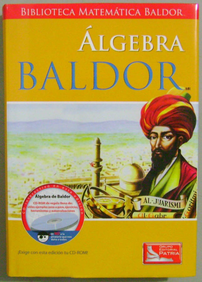 Álgebra De Baldor - Aurelio Baldor - Grupo Patria - $ 88 ...