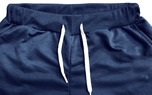 Alixyz Mens Performance Three-Quarter Jogger 3//4 Capri Pants