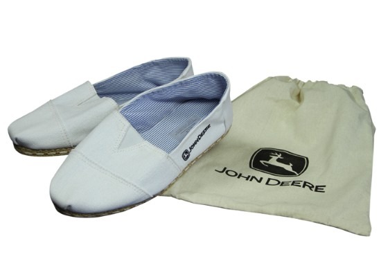 alpargatas blancas john deere original