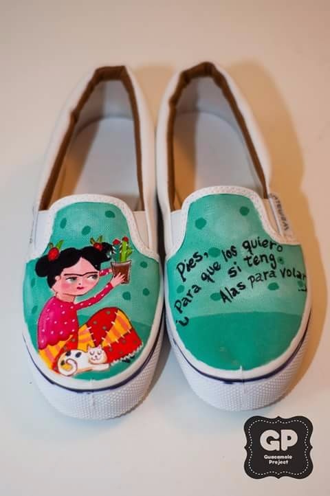 alpargatas pintadas a mano a pedido, varios talles