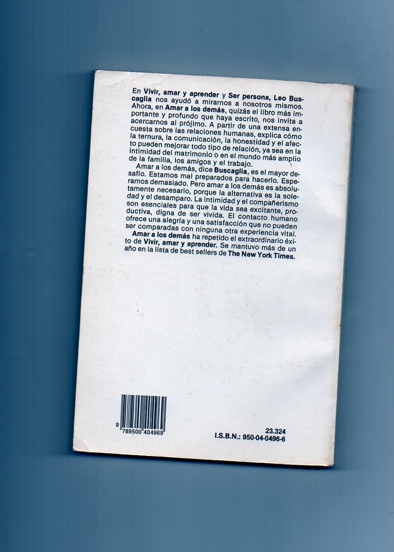 amar a los demas leo buscaglia