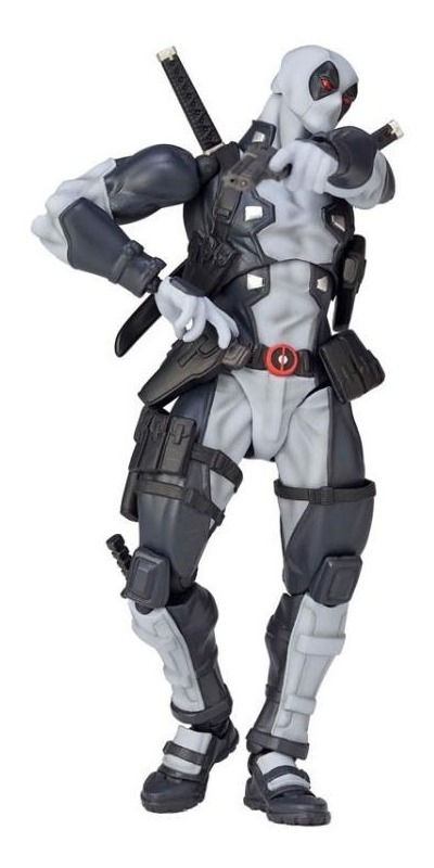 Kaiyodo Revoltech Amazing Yamaguchi X-Force Deadpool Figure Toy New in Box
