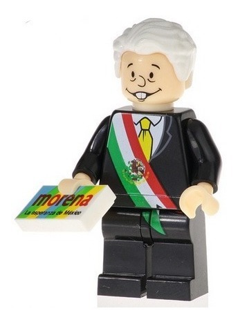 Amlo Andres Manuel Lopez Obrador Peje Presidente Lego - $ 40.00 en ...