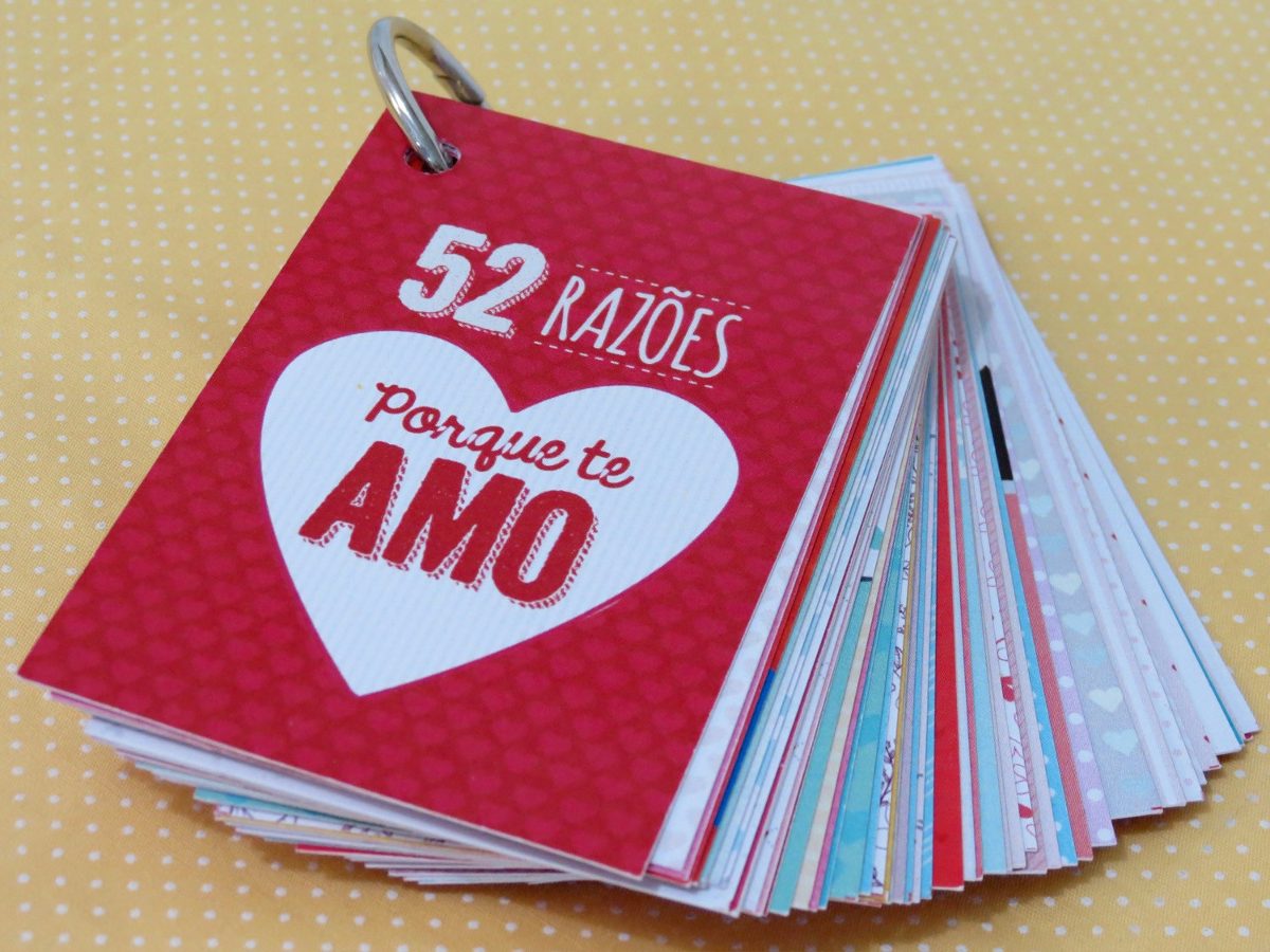 Amor - 52 Razões Porque Te Amo - Declaração De Amor - R 