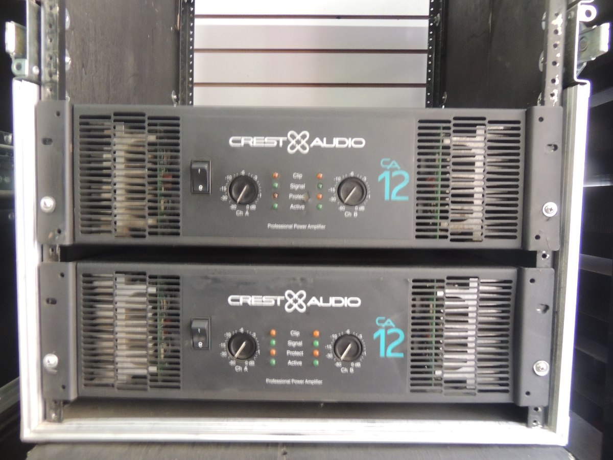 Amplificador Crest Audio Ca12 21,000.00 en Mercado Libre