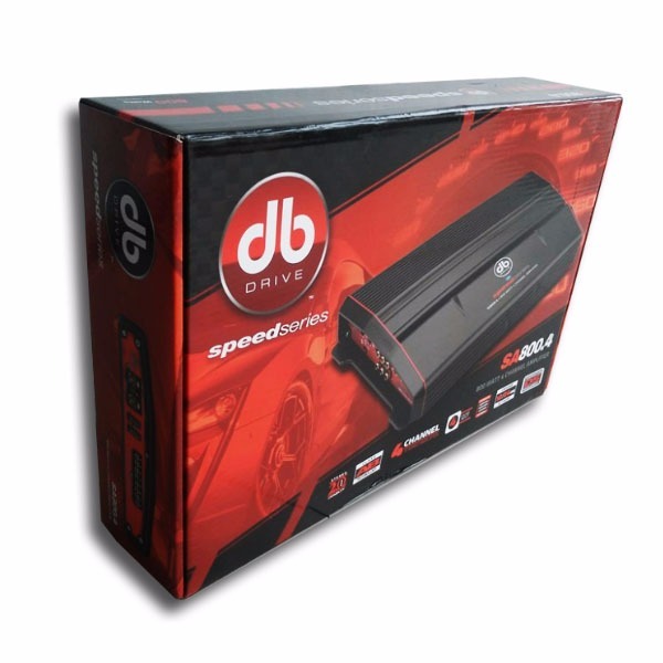 Amplificador Db Drive Sa800.4 Speedseries Clase A/b 800w 3,749.00