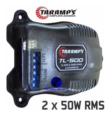 Amplificador Taramps Tl 500 50w Rms 2 Ch Digital 99 900 En Mercado Libre