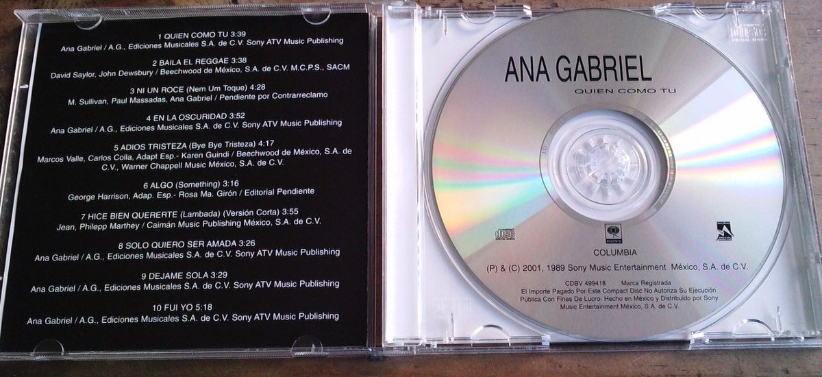 Ana Gabriel - Quien Como Tú Ana Gabriel - Quien Como Tú