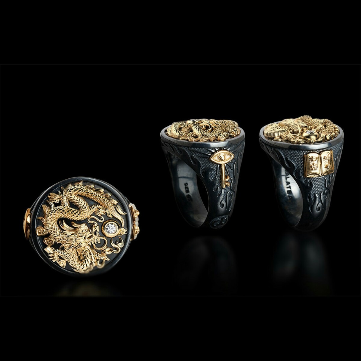 Mother Of Pearl Signet Ring Mens Mother Of Pearl Signet Ring Mens