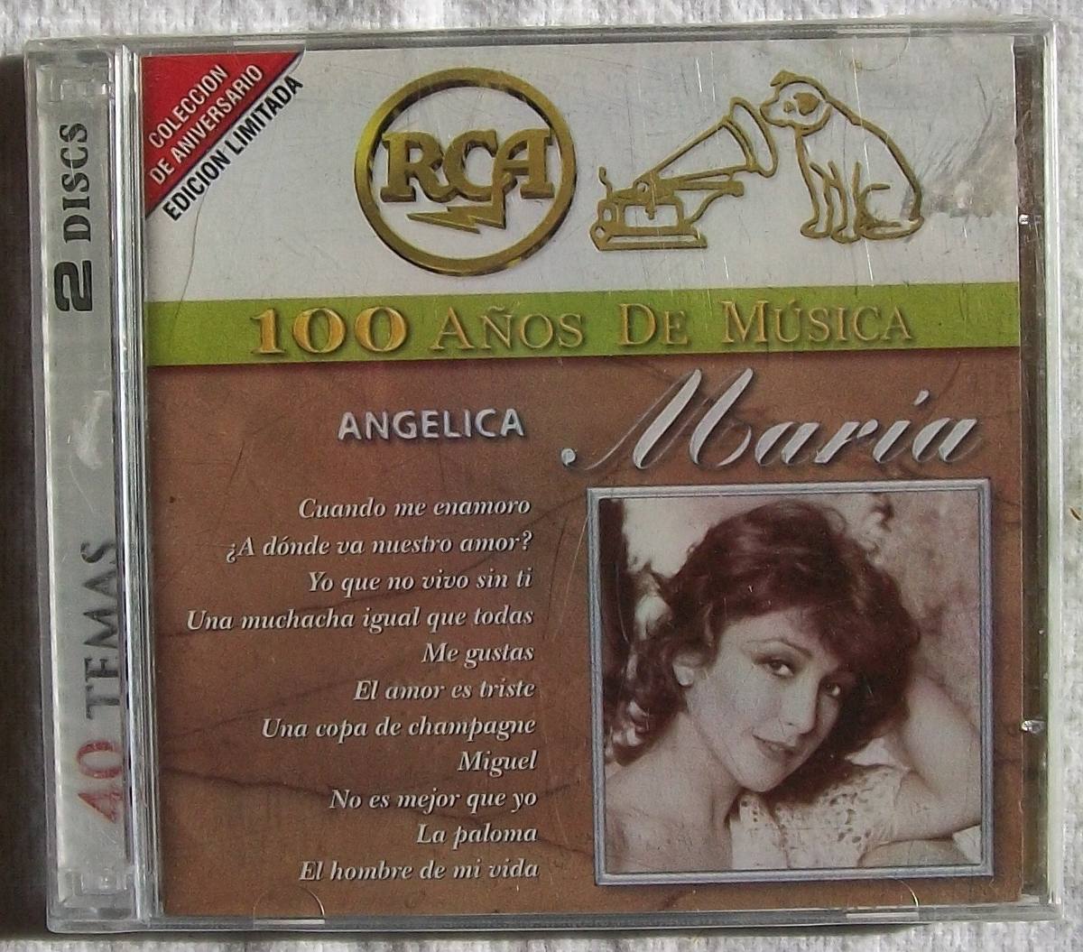 Cd  Angélica María-  100 años RCA Angelica-maria-rca-100-anos-de-musica-cd-sellado-bmg-2001-D_NQ_NP_402705-MLM25055323189_092016-F