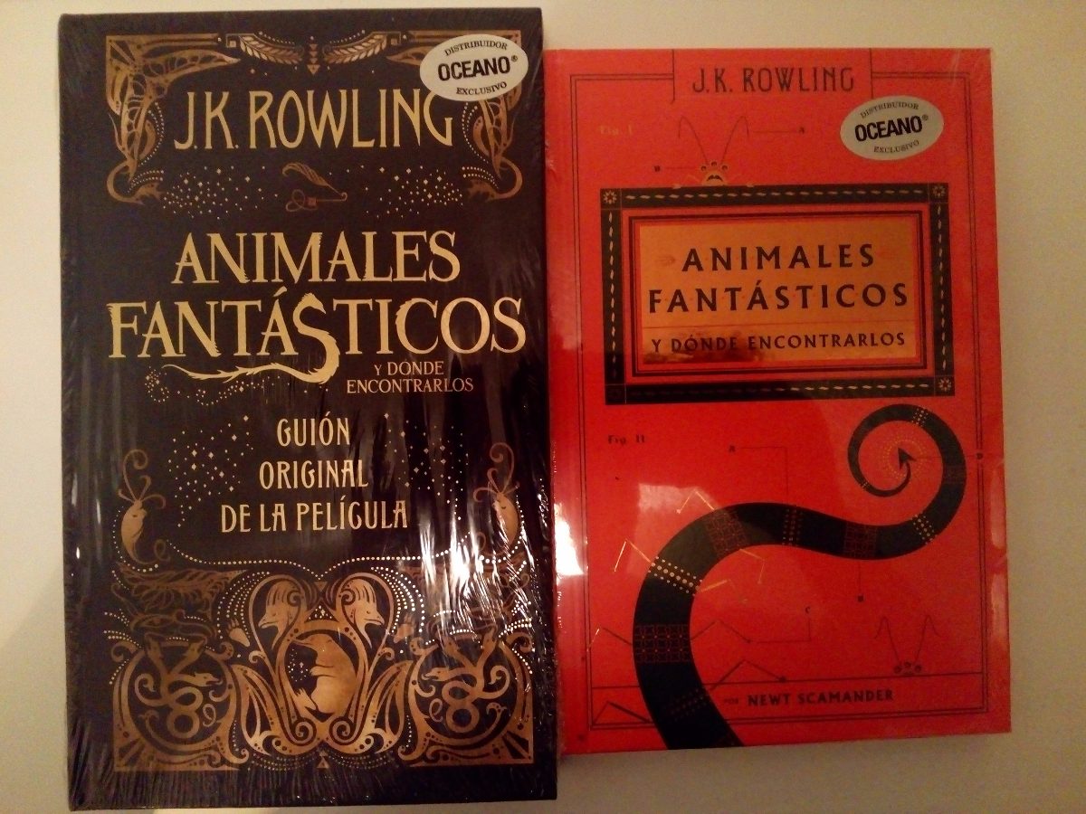 animales fantásticos y donde encontrarlos guión y libro dhl. Cargando zoom.