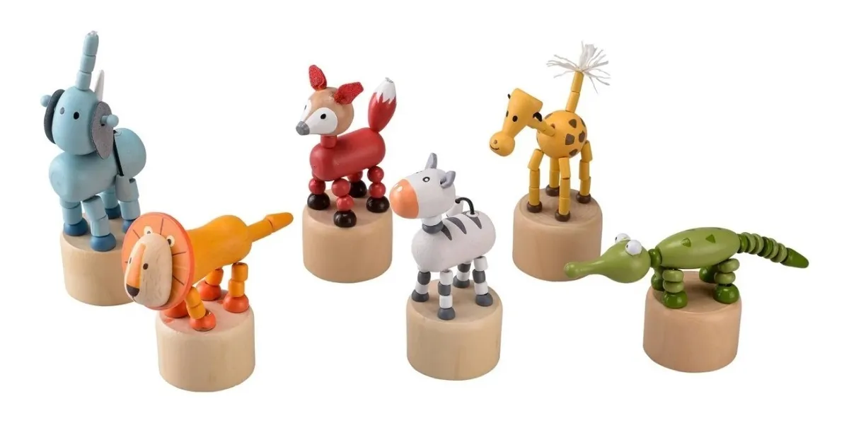 juguetes de madera articulados