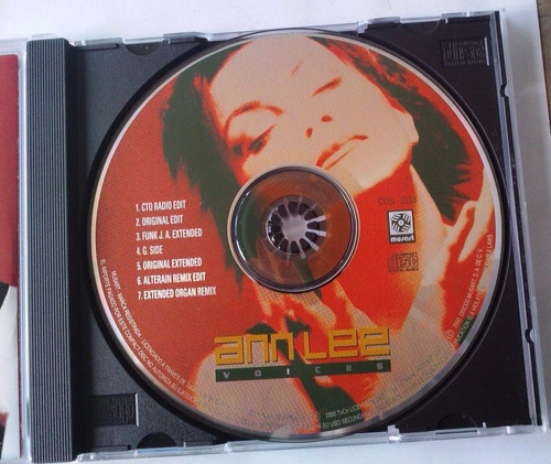 Ann Lee Voices Cd Single Musart 7 Versiones Año 2000 Bvf 38000 En 