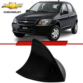 Antena Shark Tubarão Decorativa Cor Preta Chevrolet Celta