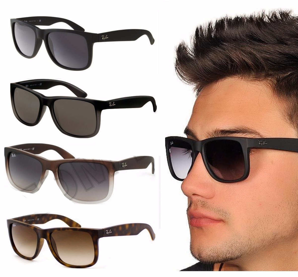 oculos ray ban justin 4165 polarizado oculos ray ban justin 4165 polarizado