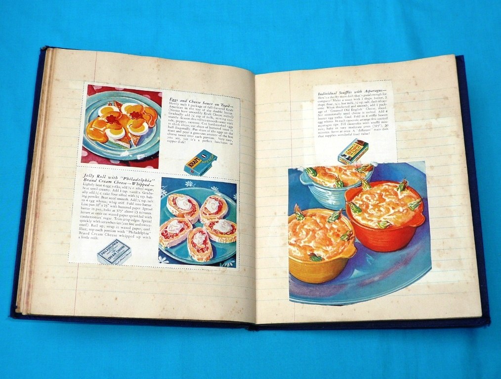 Antiguo Cuaderno De Recetas De Cocina Internacional ...