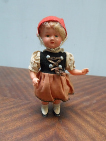 Muñeca A Aleman Cuerda Antiguo Funcionando1960 Juguete ym8n0vNOw