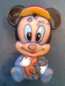 muñeco de goma antiguo