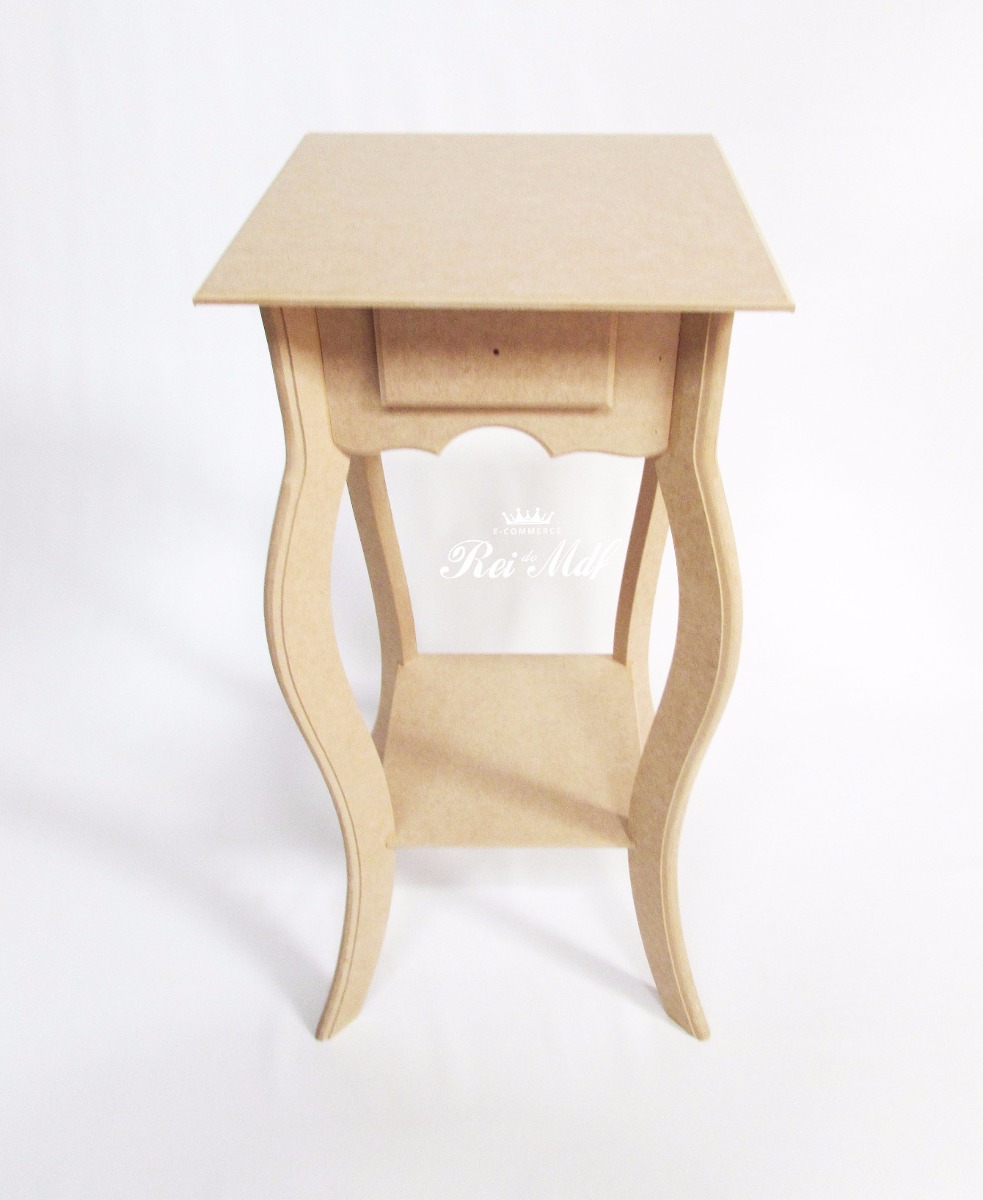 Aparador 1 Gaveta Mdf Cru Mesa Alta Quadrada Rei Do Mdf R$ 82,90 em Mercado Livre Diva Artesanato Resende Costa ~ Aparador 1 Gaveta Mdf Cru Mesa Alta Quadrada Rei Do Mdf R$ 82,90 em Mercado Livre