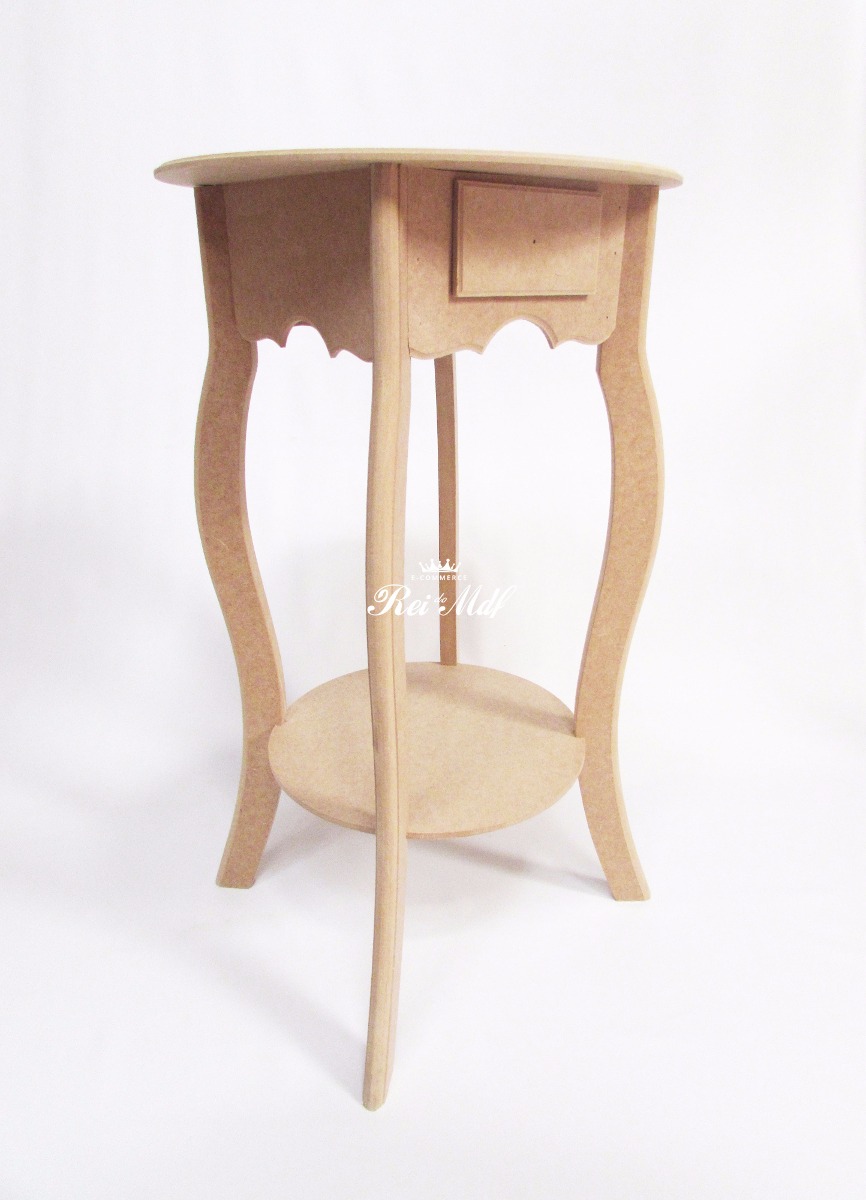 Aparador 1 Gaveta Mdf Cru Mesa Redonda Decoraç u00e3o Rei Do Mdf R$ 82,90 em Mercado Livre Armario Infantil Ikea Stuva ~ Aparador 1 Gaveta Mdf Cru Mesa Redonda Decoraç u00e3o Rei Do Mdf R$ 82,90 em Mercado Livre