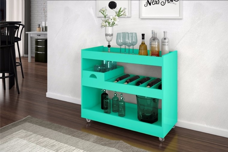 Aparador Bar Com Adega Amarelo Jb 4030 R$ 269,99 em Adesivo De Parede Juvenil ~ Aparador Bar Com Adega Amarelo Jb 4030 R$ 269,99 em
