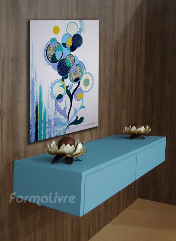Aparador Console Penteadeira Quarto Sala Hall Azul Laca R$ 468,00 em Mercado Livre Artesanato De Resende Costa Minas Gerais ~ Aparador Console Penteadeira Quarto Sala Hall Azul Laca R$ 468,00 em Mercado Livre
