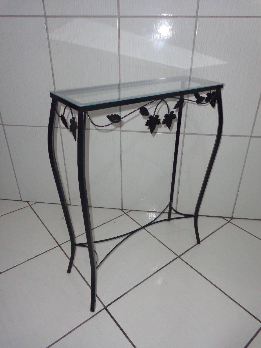Aparador De Ferro Com Vidro 60 Cm Preto R$ 109,90 em Mercado Livre Artesanato Nordestino Historia ~ Aparador De Ferro Com Vidro 60 Cm Preto R$ 109,90 em Mercado Livre