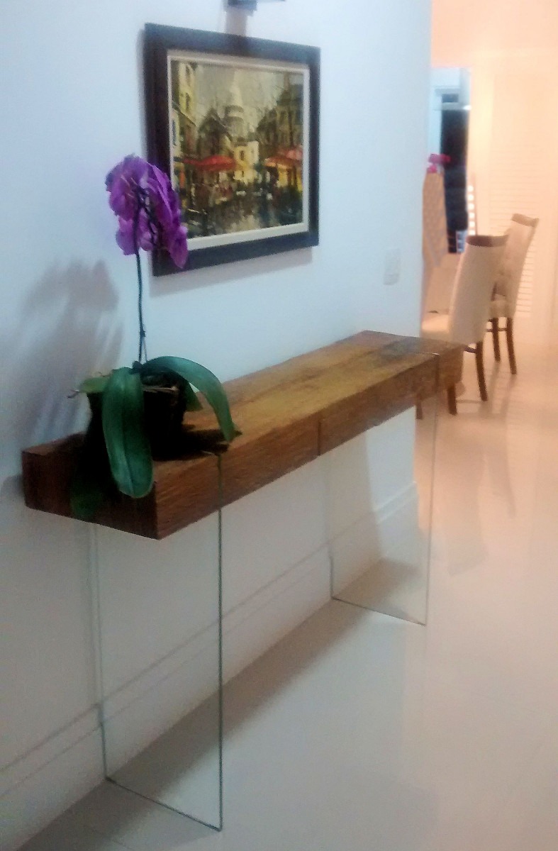 Aparador De Peroba Rosa Com Pés Em Vidro Um Luxo! R$ 2 850,00 em Mercado Livre Cae Artesanato Urbano ~ Aparador De Peroba Rosa Com Pés Em Vidro Um Luxo! R$ 2 850,00 em Mercado Livre