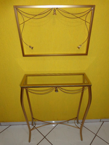 Aparador E Moldura De Ferro Sem Vidro E Sem Espelho 60 Cm R$ 114,90 em Mercado Livre Loja Artesanato Zona Norte ~ Aparador E Moldura De Ferro Sem Vidro E Sem Espelho 60 Cm R$ 114,90 em Mercado Livre