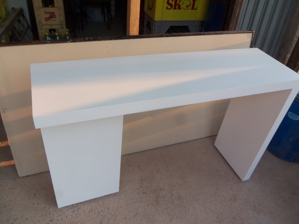 Aparador Em Mdf Branco 120cm De Comprimento R$ 600,00 em Mercado Livre Artesanato Em Mdf Novo Hamburgo ~ Aparador Em Mdf Branco 120cm De Comprimento R$ 600,00 em Mercado Livre