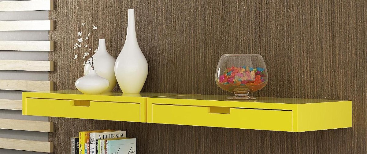 Aparador Suspenso Prateleira Com 2 Gavetas 110 Cm Em Mdf R$ 215,00 em Mercado Livre Curso De Artesanato Manaus ~ Aparador Suspenso Prateleira Com 2 Gavetas 110 Cm Em Mdf R$ 215,00 em Mercado Livre