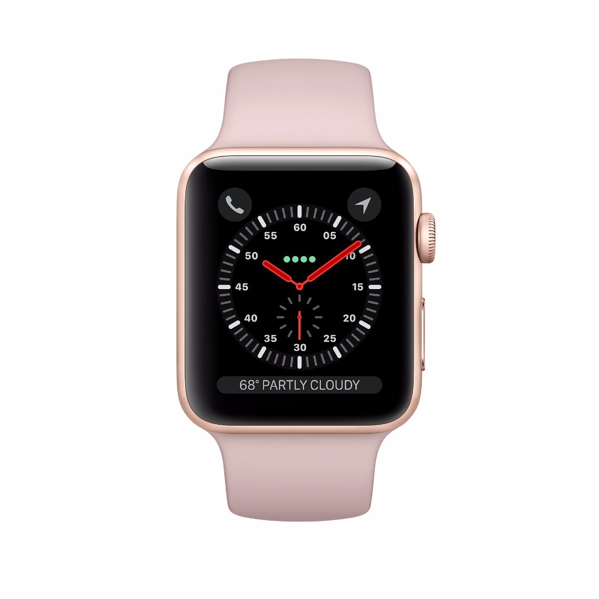 Apple Watch 38mm Serie 3/gold/rose/mqkw2ll/a Modelo Gps 2017 - R$ 2.299,00 em Mercado Livre