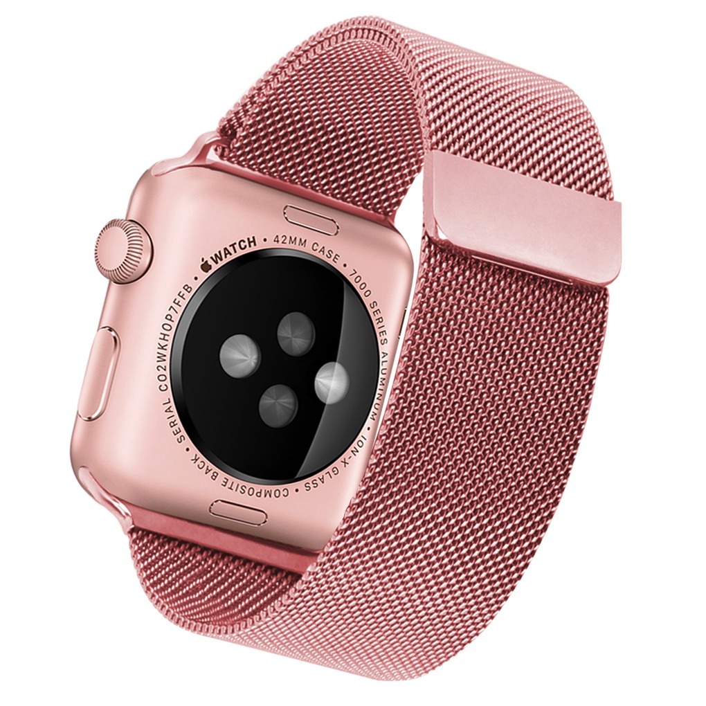 Apple Watch 42 Series 1 Rose Gold Milanese Loop - R$ 1.599,00 em Mercado Livre