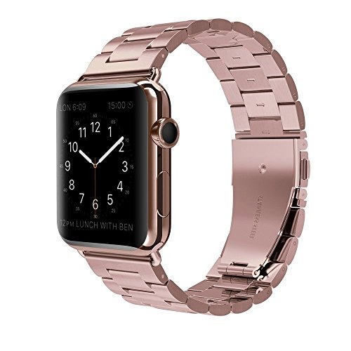 Apple Watch Band - Moda Hombres / Mujeres De Acero Inoxid - $ 29.639 en Mercado Libre