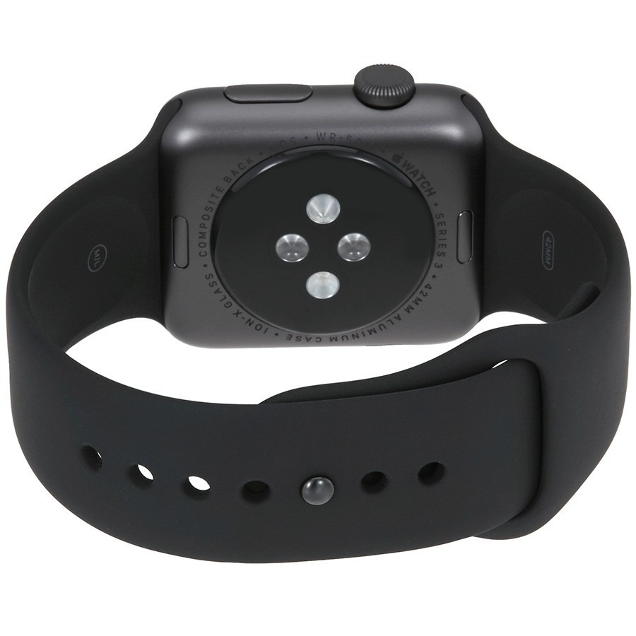 Apple Watch S3 Series 3 42mm Gps Prova D´água Black - R$ 1.450,00 em Mercado Livre