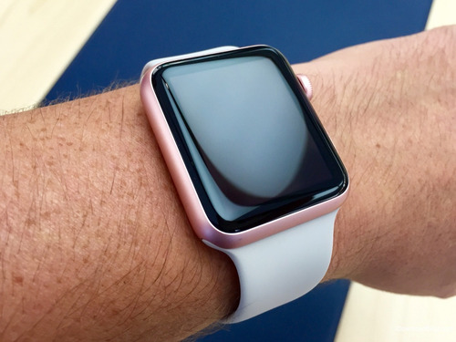 Apple Watch Series 3 Rose Gold 42mm Gps - Relógio Da Apple 3 - R$ 1.759,00 em Mercado Livre