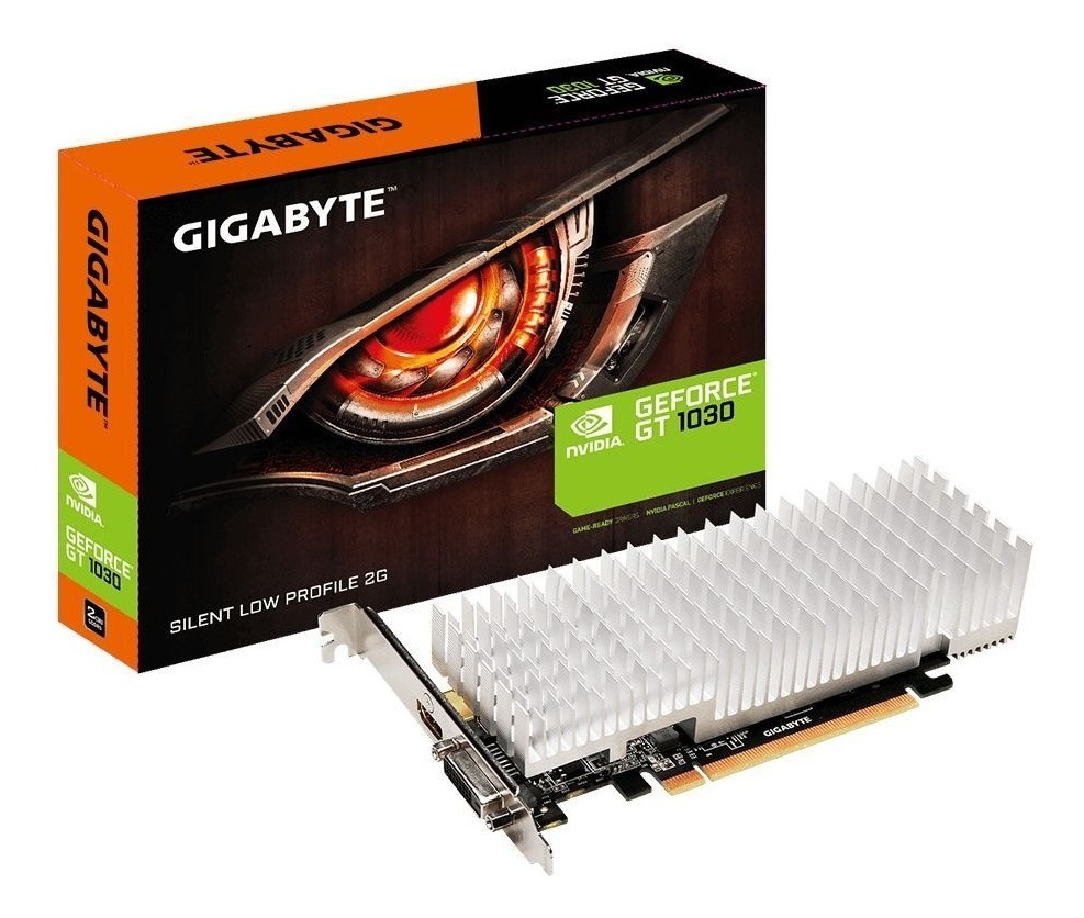 Placa De Vídeo Nvidia Geforce Gt 1030 2gb Gddr5 Gigabyte - R$ 588 ...