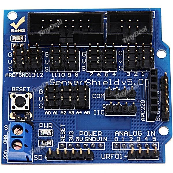 Arduino Sensor Shield V5.0 - $ 90.00 en Mercado Libre