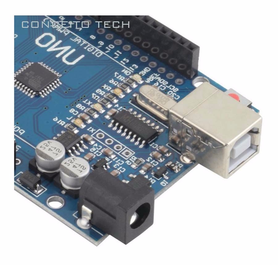 Arduino Uno R3 Smd Atmega 328p + Pinos - Pronta Entrega ...