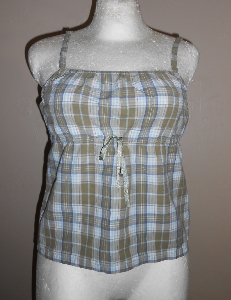 blusas corte imperio arizona blusa verde a cuadros corte imperio talla m 45 blusas corte imperio arizona blusa verde a cuadros corte imperio talla m 45
