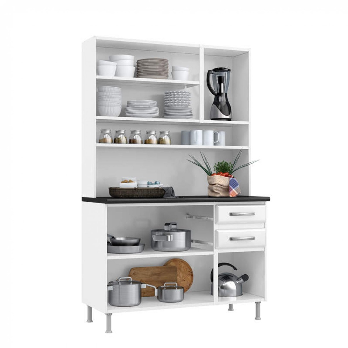Arm Rio De Cozinha 6 Portas 2 Gavetas Safira Telasul Ie R 569 90 Arm Rio De Cozinha 6 Portas 2 Gavetas Safira Telasul Ie R 569 90