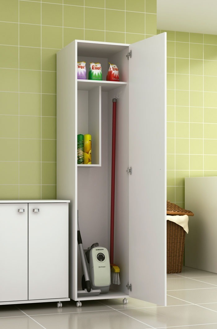 Armário Multiuso Lavanderia 1 Porta Branco C Divisorias R$ 309,90 em Mercado Livre Artesanato Quadros ~ Armário Multiuso Lavanderia 1 Porta Branco C Divisorias R$ 309,90 em Mercado Livre