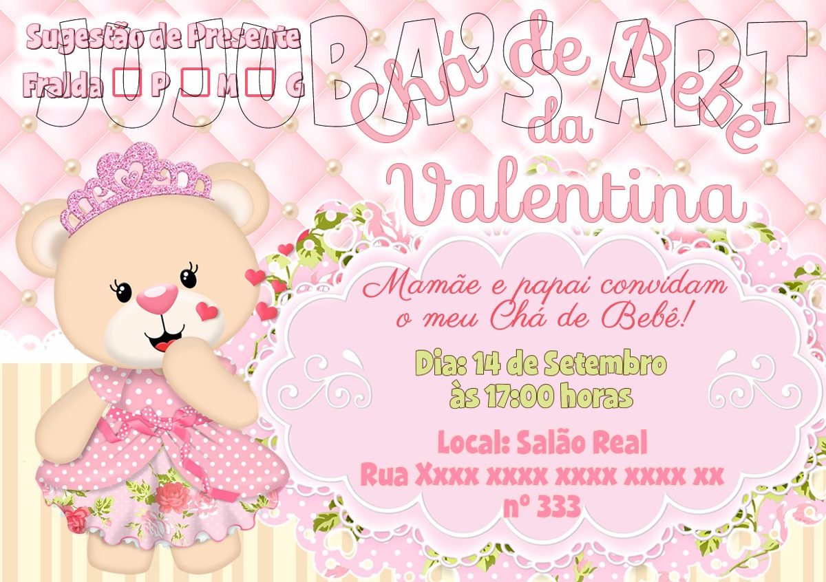 convite cha de bebe rome fontanacountryinn com convites de cha de bebe