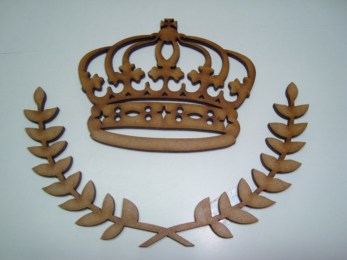Artesanato Em Mdf 3mm Coroa Com Ramo Kit Com 12 Peças R$ 30,00 em Mercado Livre Artesanato Reciclavel Com Cd ~ Artesanato Em Mdf 3mm Coroa Com Ramo Kit Com 12 Peças R$ 30,00 em Mercado Livre